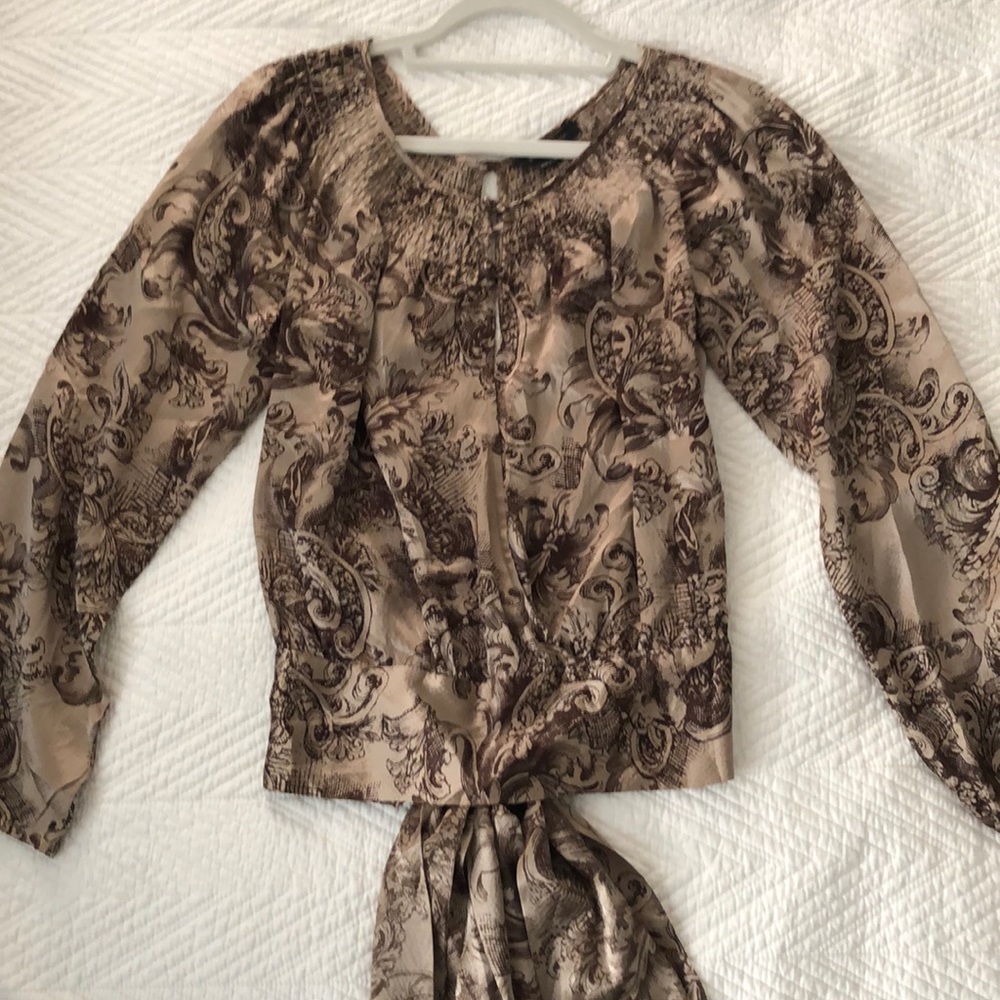 BCBGMaxazria 100% Silk Blouse